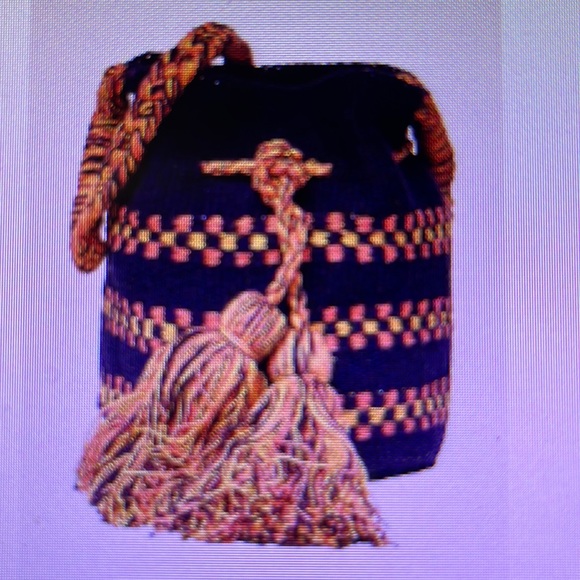 Beautiful colorful small woven canvas knit bag with braided strap - Net-a-Porter - Picture 9 of 9